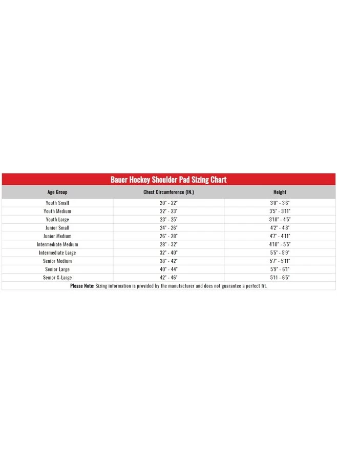 2021 BAUER SP SUPREME 3S PRO INTR SHOULDER PADS - Image 4