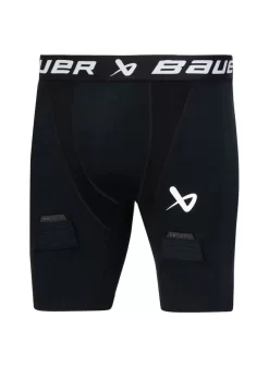 2022 BAUER PERFORMANCE COMPRESSION JOCK SHORT YTH