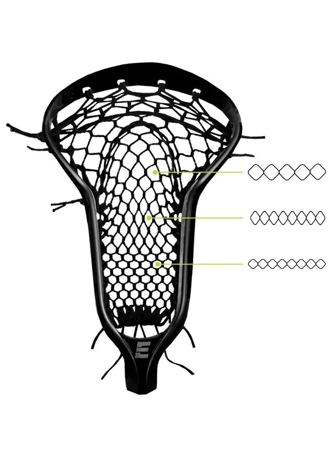 EPOCH WOMENS 3D ELITE LACROSSE MESH WHITE - Image 2