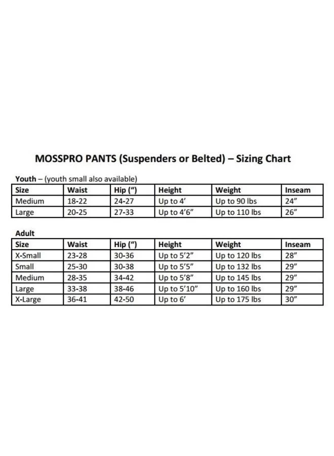 MOSSPRO BELTED PANT SENIOR - Image 4