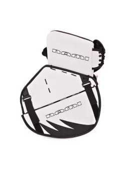 Nami Ringette Goalie Trapper Senior - White / Black - Full Right